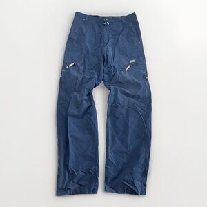 VTG Y2K TXT Cargo Tech Pants 90s Men Sz 32 Paratrooper Baggy Skater Blue Read